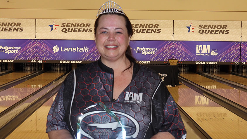 Kathy Ledford wins the 2024 USBC Senior Queens